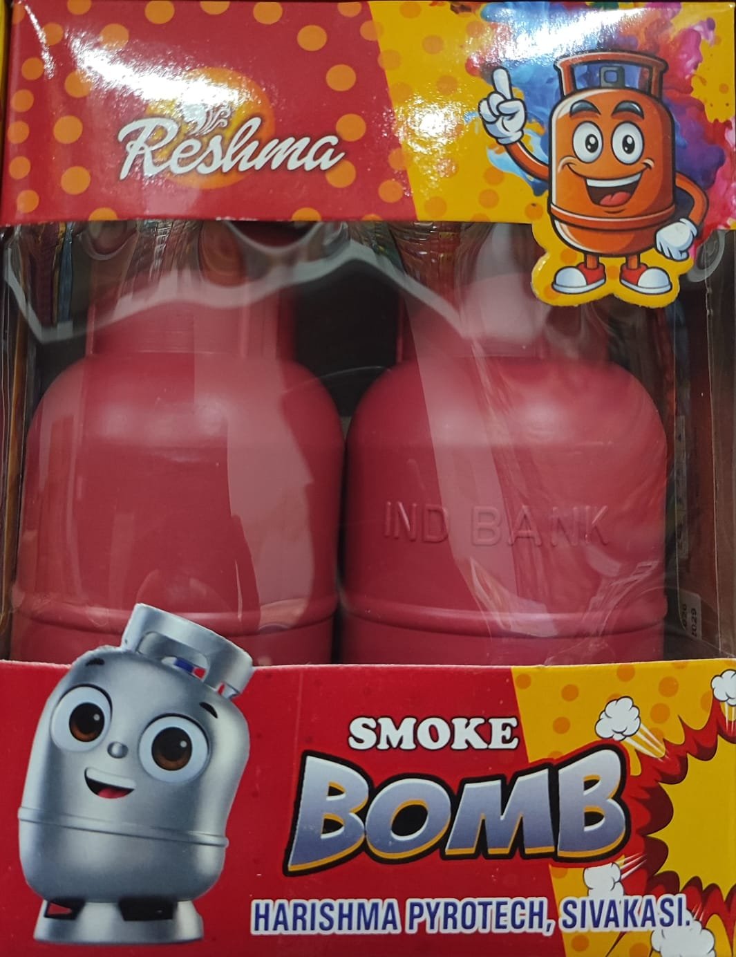 Smoke Cylinder Bomb (2 Pcs)